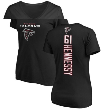 Women's Matt Hennessy Backer Slim Fit T-Shirt - Black