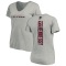 Women's Matt Hennessy Backer V-Neck T-Shirt - Ash