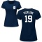 Women's Matt Vierling Name & Number T-Shirt - Navy