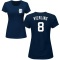 Women's Matt Vierling Name & Number T-Shirt - Navy