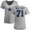 Women's Matt Waletzko Name & Number T-Shirt - Ash