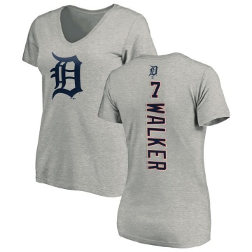 Women's Matt Walker Backer Slim Fit T-Shirt - Ash