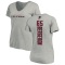 Women's Matthew Bergeron Backer V-Neck T-Shirt - Ash