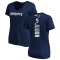 Women's Matthew Judon Backer Slim Fit T-Shirt - Navy