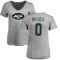 Women's Max Mitchell Name & Number Slim Fit T-Shirt - Ash