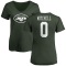 Women's Max Mitchell Name & Number Slim Fit T-Shirt - Green