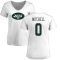 Women's Max Mitchell Name & Number Slim Fit T-Shirt - White