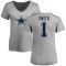 Women's Mazi Smith Name & Number T-Shirt - Ash
