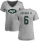 Women's Mecole Hardman Jr. Name & Number Slim Fit T-Shirt - Ash