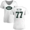 Women's Mekhi Becton Name & Number Slim Fit T-Shirt - White