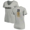 Women's Merril Hoge Backer V-Neck T-Shirt - Ash