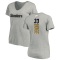 Women's Merril Hoge Backer V-Neck T-Shirt - Ash