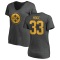 Women's Merril Hoge One Color T-Shirt - Ash