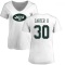 Women's Michael Carter II Name & Number Slim Fit T-Shirt - White