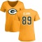 Women's Michael Clark Name & Number Slim Fit T-Shirt - Gold