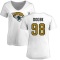 Women's Michael Dogbe Name & Number Slim Fit T-Shirt - White