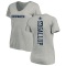 Women's Michael Gallup Backer Slim Fit T-Shirt - Ash