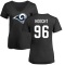Women's Michael Hoecht Name & Number Slim Fit T-Shirt - Black