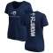 Women's Michael Jordan Backer Slim Fit T-Shirt - Navy