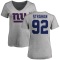 Women's Michael Strahan Name & Number Slim Fit T-Shirt - Ash