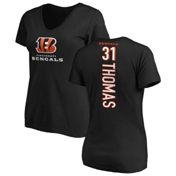 Women's Michael Thomas Backer Slim Fit T-Shirt - Black