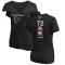 Women's Michal Menet Backer Slim Fit T-Shirt - Black