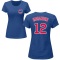Women's Mickey Morandini Name & Number T-Shirt - Royal