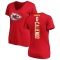 Women's Mike Caliendo Backer Slim Fit T-Shirt - Red