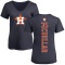 Women's Mike Cuellar Backer Slim Fit T-Shirt - Navy