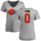 Women's Mike Ford Name & Number Slim Fit T-Shirt - Ash