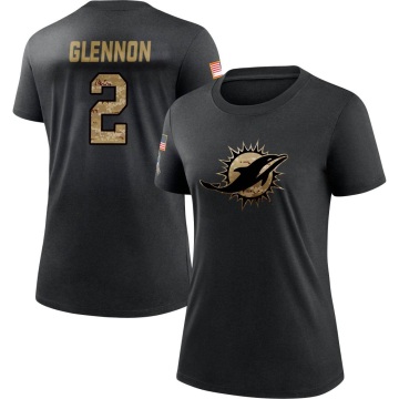 Women's Mike Glennon 2020 Salute To Service Performance T-Shirt - Black