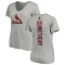Women's Mike Matheny Backer Slim Fit T-Shirt - Ash