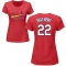 Women's Mike Matheny Name & Number T-Shirt - Red