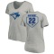 Women's Mike Matheny RBI Slim Fit V-Neck T-Shirt - Heathered Gray