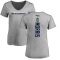 Women's Mike Morris Backer V-Neck T-Shirt - Ash