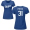 Women's Mike Piazza Name & Number T-Shirt - Royal