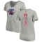 Women's Mike Schmidt Backer Slim Fit T-Shirt - Ash