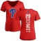Women's Mike Schmidt Backer Slim Fit T-Shirt - Red