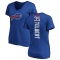 Women's Mike Tolbert Backer Slim Fit T-Shirt - Royal