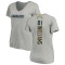 Women's Mike Williams Name & Number Slim Fit V-Neck T-ShirtHeather - Gray