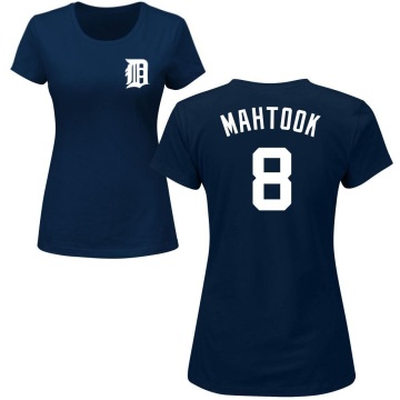 Women's Mikie Mahtook Name & Number T-Shirt - Navy