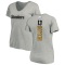 Women's Miles Boykin Backer V-Neck T-Shirt - Ash