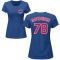 Women's Miles Mastrobuoni Name & Number T-Shirt - Royal