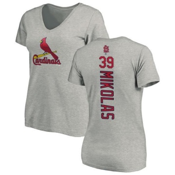 Women's Miles Mikolas Backer Slim Fit T-Shirt - Ash