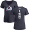 Women's Miles Wood Backer T-Shirt - Navy