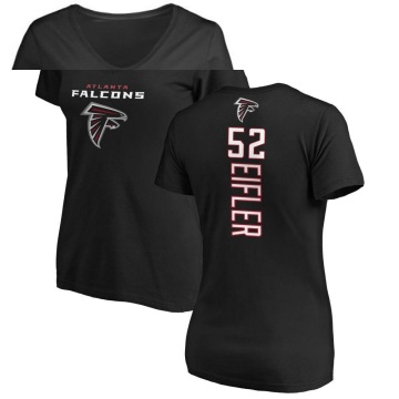 Women's Milo Eifler Backer Slim Fit T-Shirt - Black