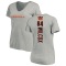 Women's Mitchell Wilcox Backer V-Neck T-Shirt - Ash