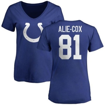 Women's Mo Alie-Cox Name & Number Slim Fit T-Shirt - Royal