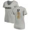 Women's Montravius Adams Backer V-Neck T-Shirt - Ash