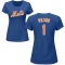 Women's Mookie Wilson Name & Number T-Shirt - Royal